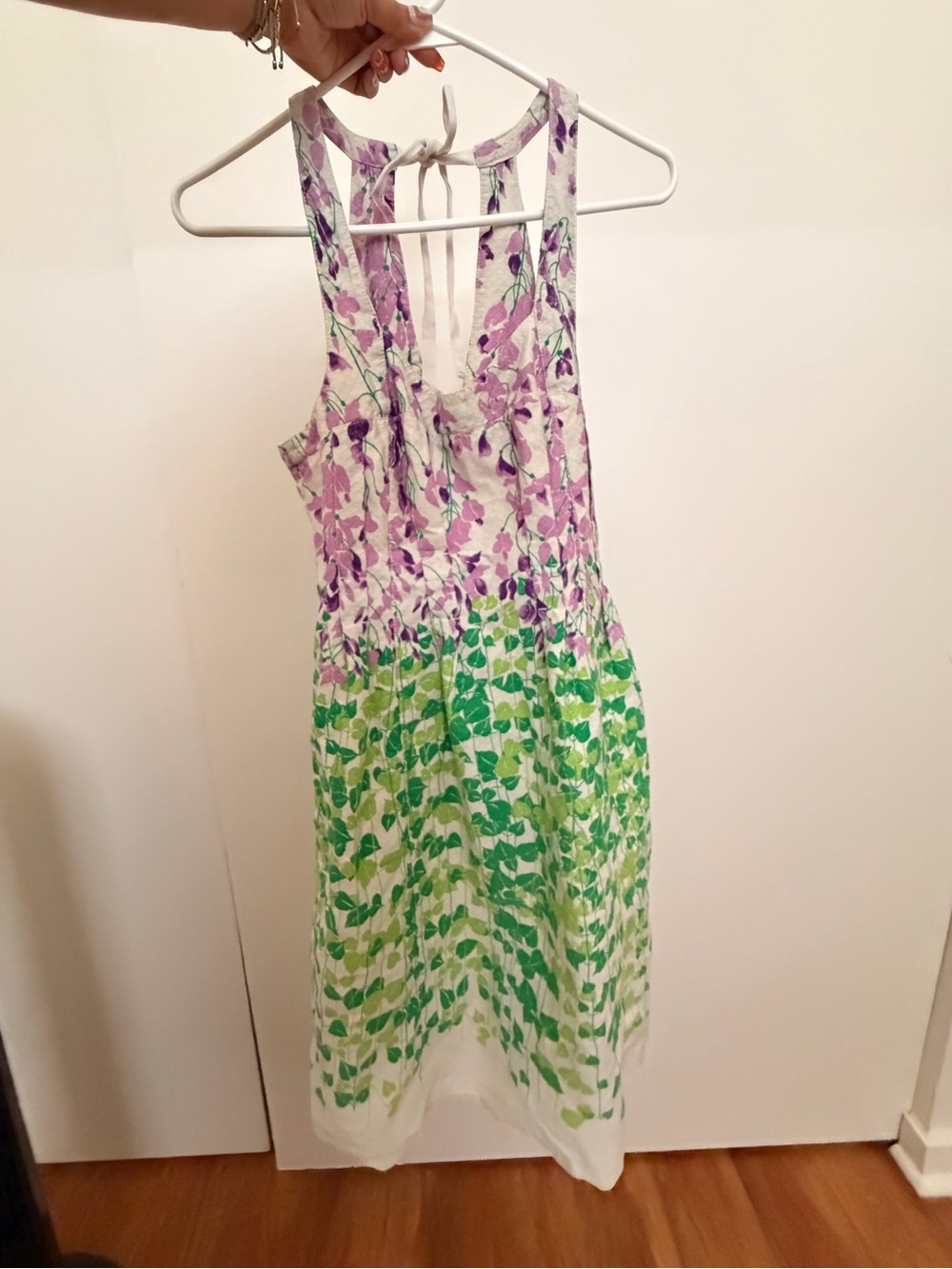 ANTHROPOLOGIE MAEVE Wisteria Lane Midi Dress